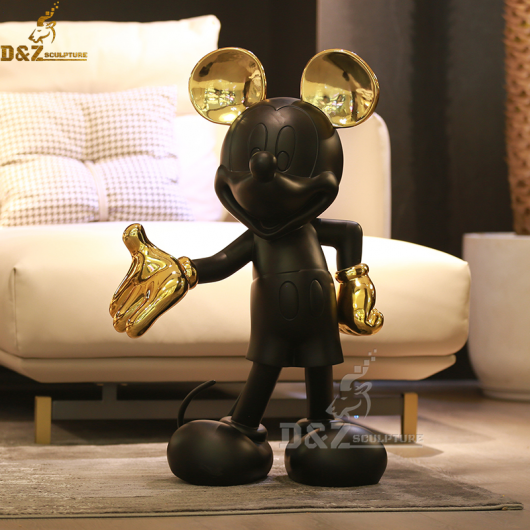 mickey mouse designer statue