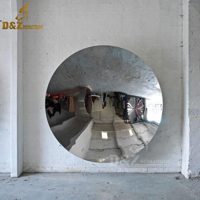 disc mirror sculpture wall decor art disc anish kapoor art DZM 240