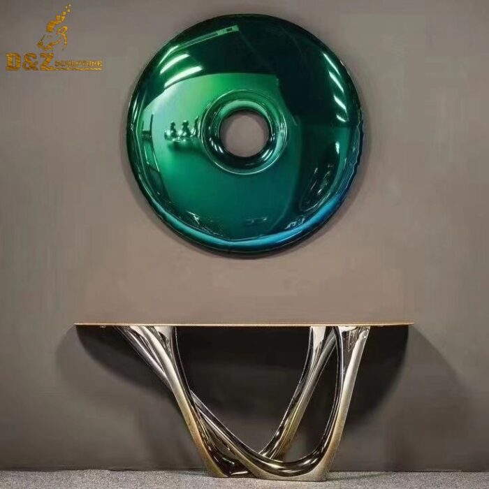 wall sculpture art wall metal chrome sculpture DZM 229