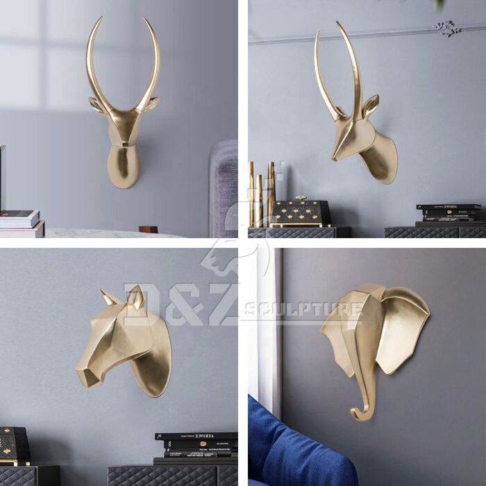 animal head wall hanging decoration wall decor indoor DZM 257