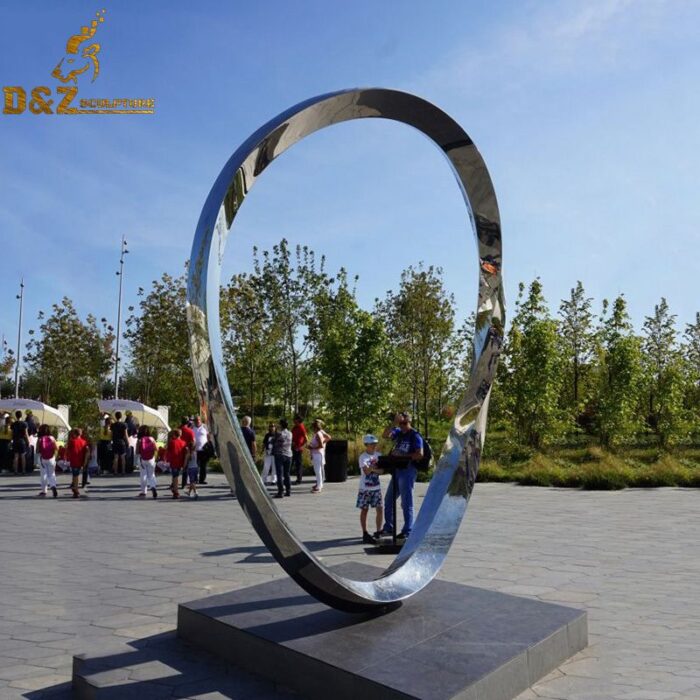 garden art sculpture metal art sculpture stainless steel sculpture DZM 289