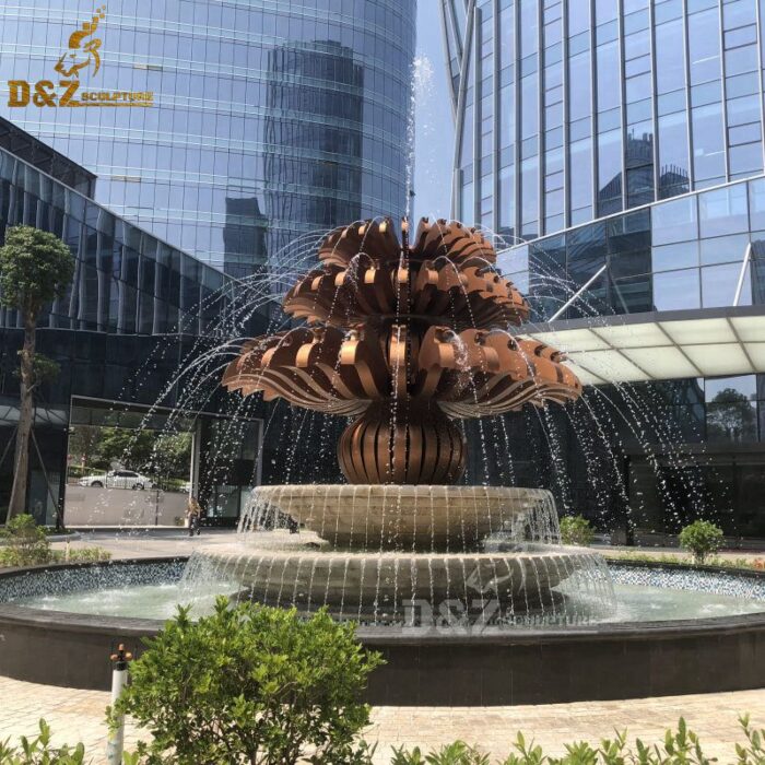 garden fountain waterfalls outdoor water back yard fountains fountain led light water DZM 359