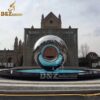 metal stainless steel sculpture abstract art sculpture DZM 295 1