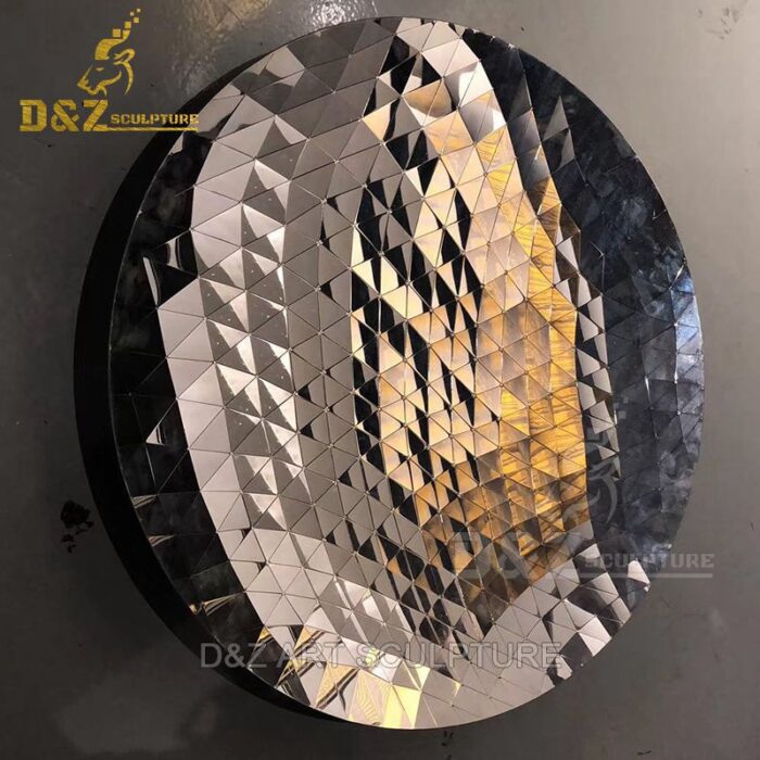 mirror wall sculpture modern wall decor mirror wall decor art DZM 253