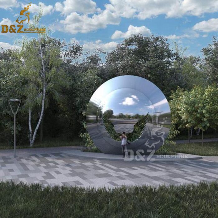 modern garden sculpture art sculpture for outdoor DZM 267
