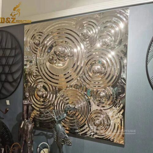 modern metal wall decor frame wall sculpture DZM 258