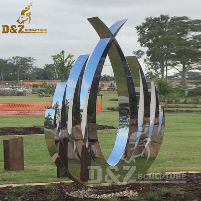 outdoor abstract art metal sculpture garden sculpture for sale DZM 329