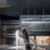 outdoor fountain large water fountain sculpture indoor waterfall fountains DZM 355 (1)