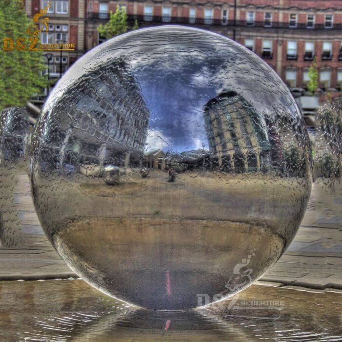 sphere water fountain sculpture for home decor DZM 340