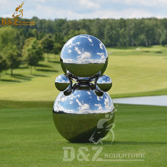 屋外の金属の庭の球体ステンレス鋼球の装飾のための彫刻 DZM 440 – D&Z