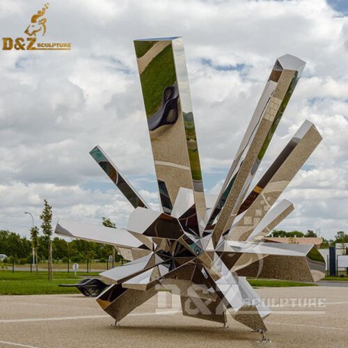 large water splashed sculpture metal yard sculptures large outdoor metal sculptures DZM 492