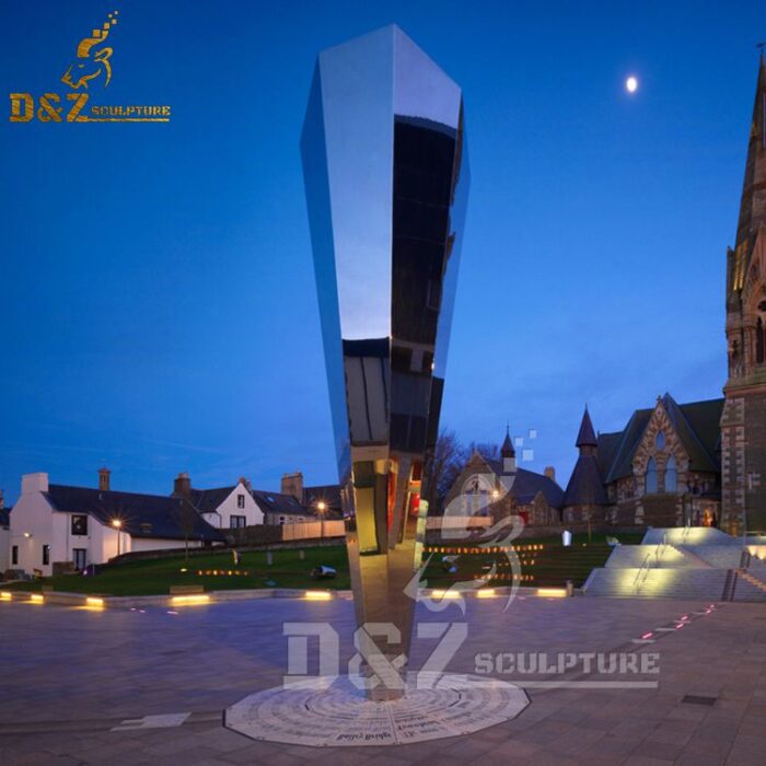 outdoor metal steel sculpture outdoor metal sculpture garden DZM 520