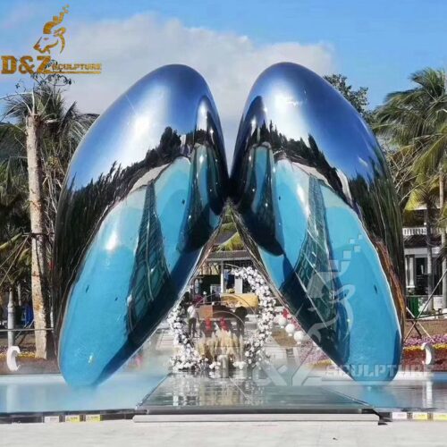 stainless steel sculpture abstract sculpture modern art city sculpture DZM 535