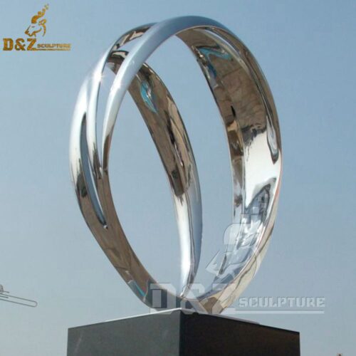 stainless steel sculpture art abstract sculpture modern city sculpture DZM 544