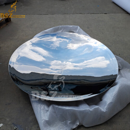 stainless steel art modern mirror finishing sculpture for home decor DZM 633