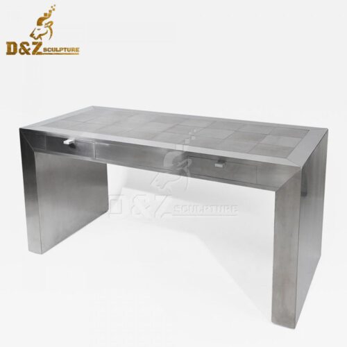stainless steel abstract chair mirror finishing for home decor DZM 716