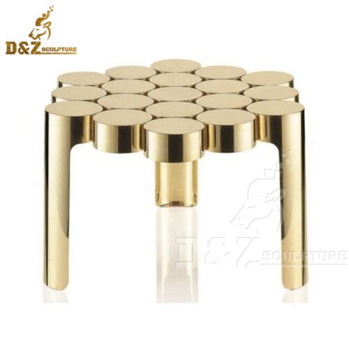 stainless steel sculpture art modern design for home decorative DZM 726