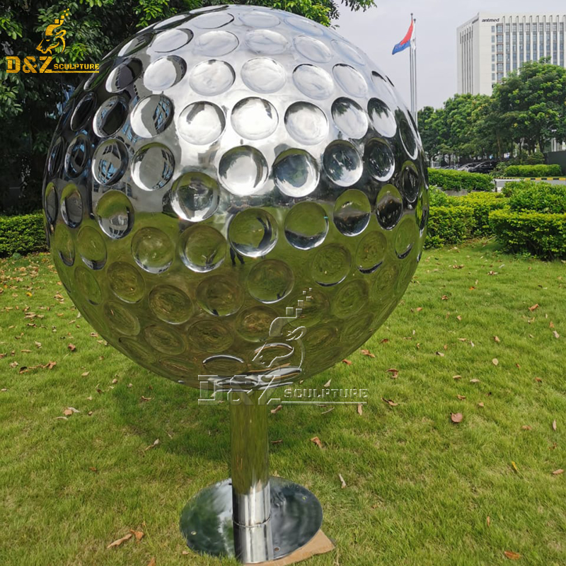 Support balles de Golf en acier C01011 : TREND-METAL: Fabrication  sur-mesure de brise vues, décoration métalliques, intérieures, extérieures,  mobilier, statues et projet