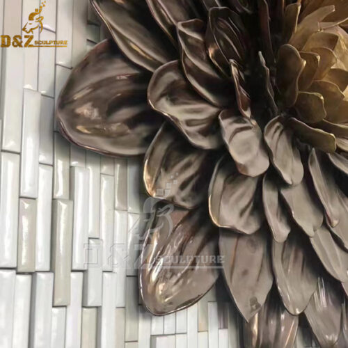 decorative wall sculpture 3d metal wall art sculpture for home decoration DZM 1060 (1)