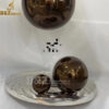 stainless steel modern chrome metal sculpture ornaments DZM 1102 - Image 3