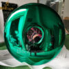 stainless steel plated color circle 3d wall art sculptures for home decoration DZM 1131 - Image 9