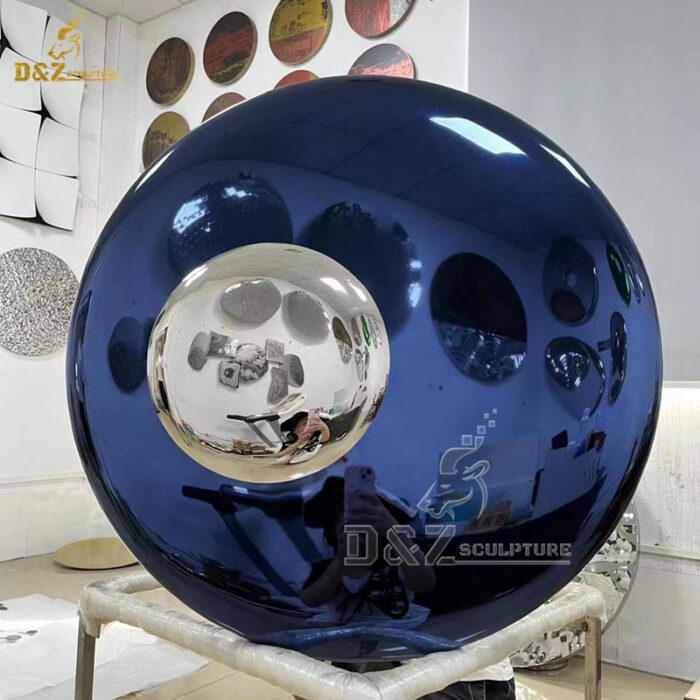 stainless steel art modern sculpture modern plated sculpture for garden decorate DZM 1274