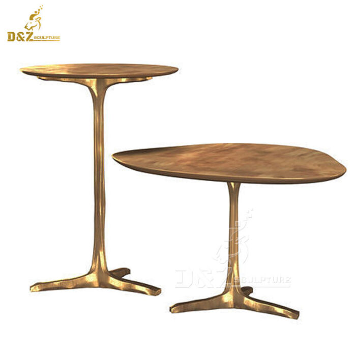 stainless steel art table sculpture modern metal art sculpture for sale DZM 1282