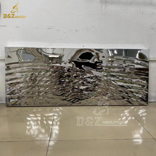 metal modern wall sculptures art stainless steel wall modern sculpture for home decorate DZM 1313