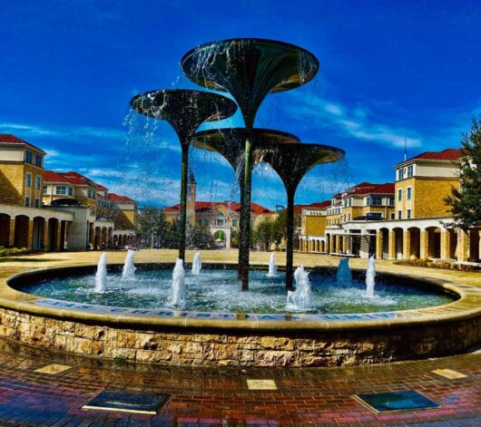 large outdoor vase fountains