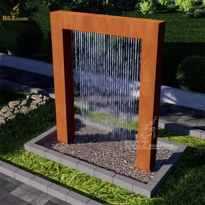 rectangle water fountain