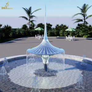 modern water fountains outdoor