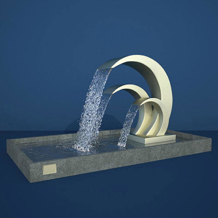outdoor garden water fountain