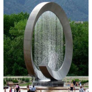 Large Water Fountains Outdoor