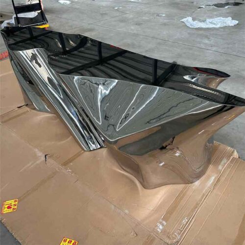 Custom high-end art bar counter sculpture for hotel bars DZ-1522