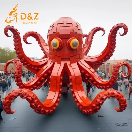 giant octopus sculpture