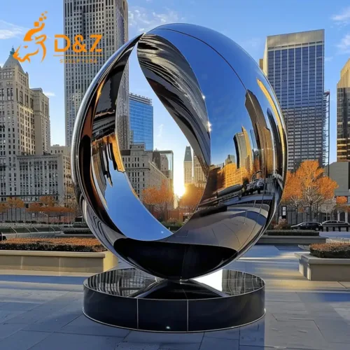 stainless steel sculpture