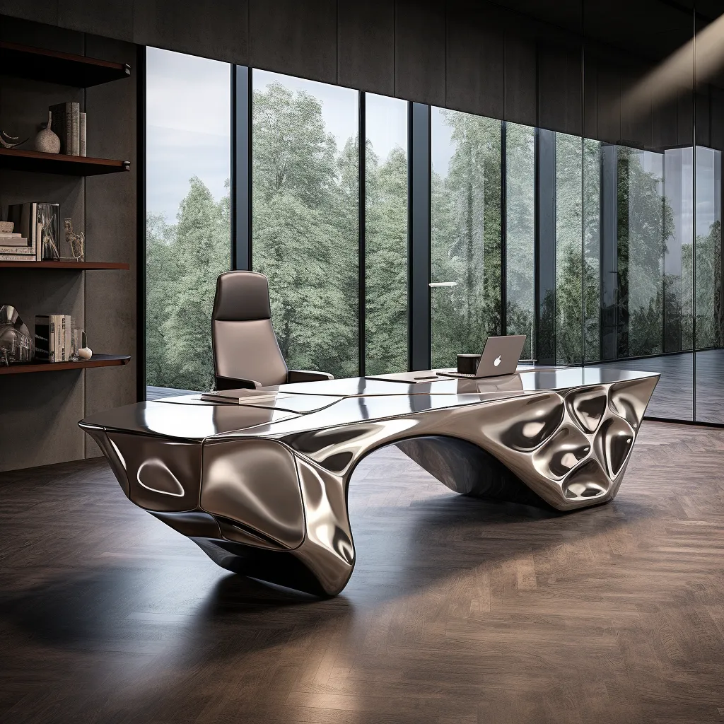 Metal Cool Office Desk Sculpture| High End Resolute Art DZN-25 Metal Cool Office Desk Sculpture| High End Resolute Art DZN-25-5