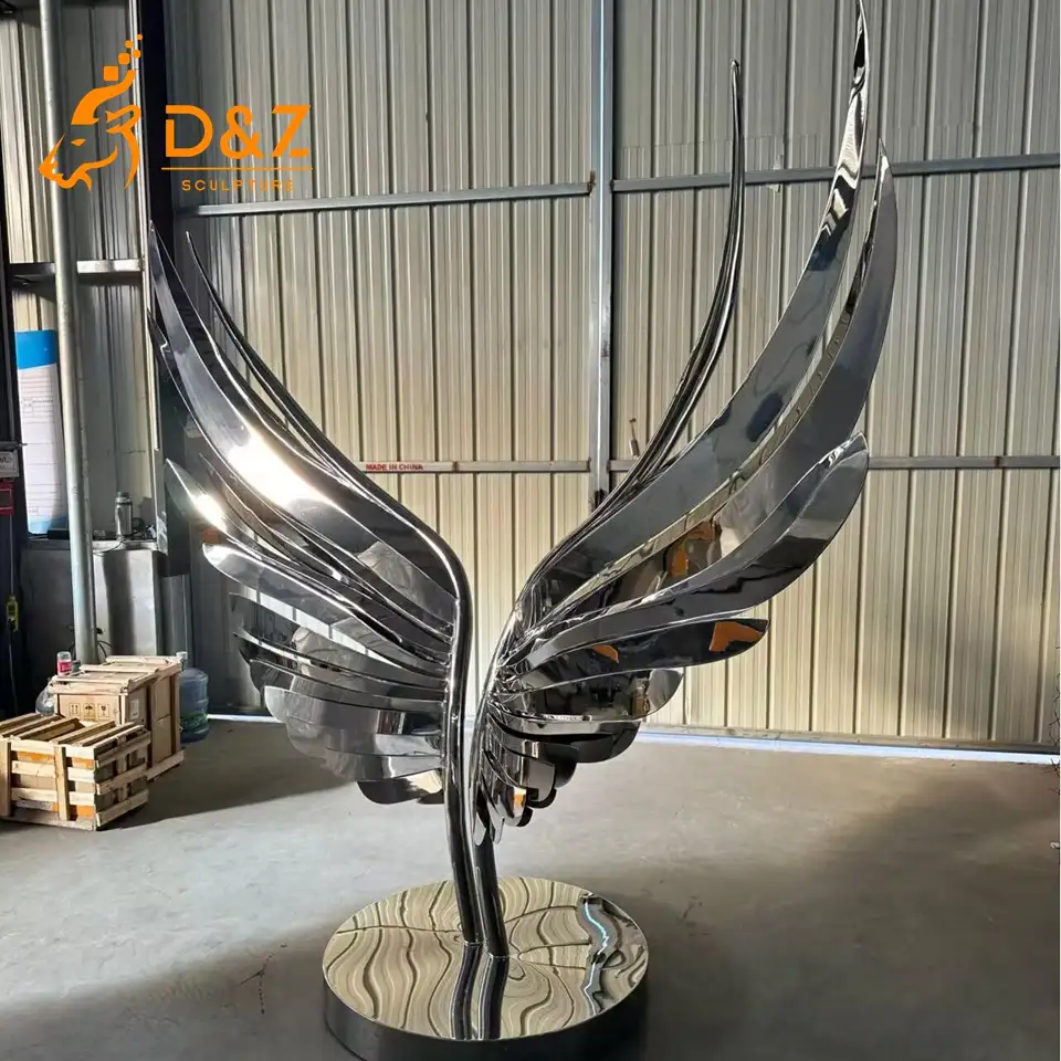Beautiful Metal Angel Wings Sculptures for Sale | DZ Sculpture wings sculpture