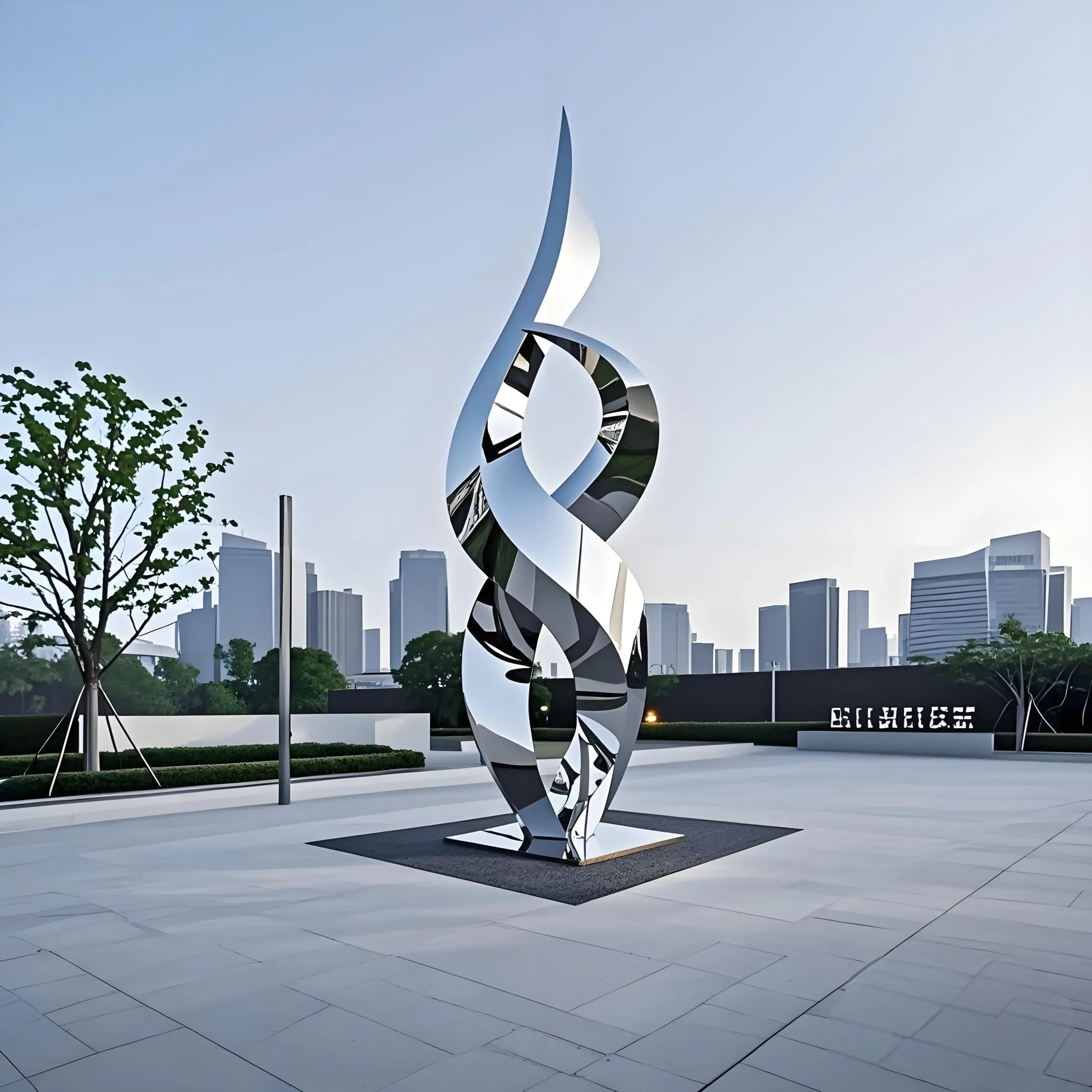 Modern Metal Abstract Sculpture| Large Outdoor Art for Sale DZN-23-4 Modern Metal Abstract Sculpture| Large Outdoor Art for Sale DZN-23-4
