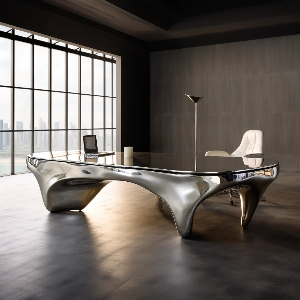 Metal Cool Office Desk Sculpture| High End Resolute Art DZN-25 Metal Cool Office Desk Sculpture| High End Resolute Art DZN-25-3
