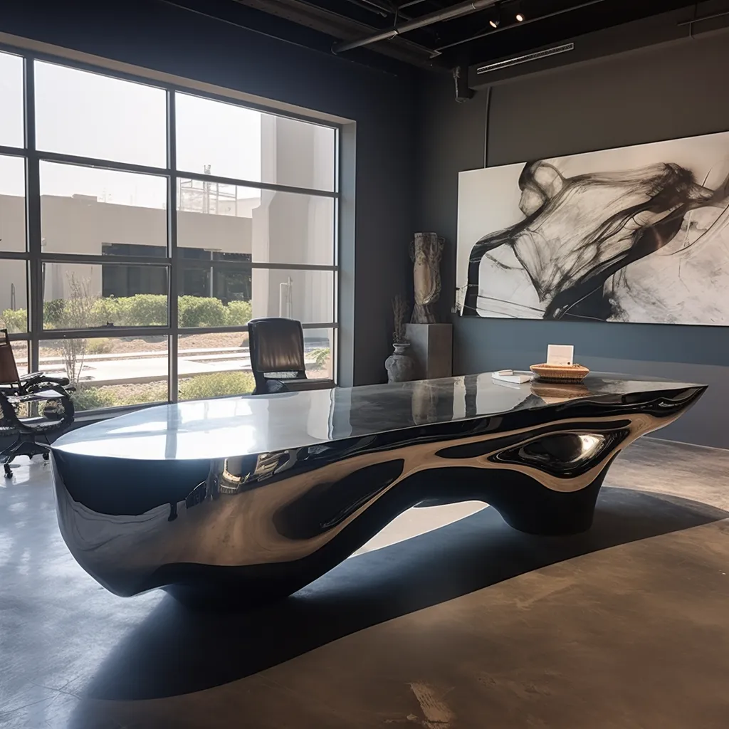 Metal Cool Office Desk Sculpture| High End Resolute Art DZN-25 Metal Cool Office Desk Sculpture| High End Resolute Art DZN-25-4