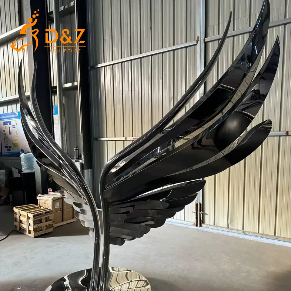Beautiful Metal Angel Wings Sculptures for Sale | DZ Sculpture metal wings sculpture