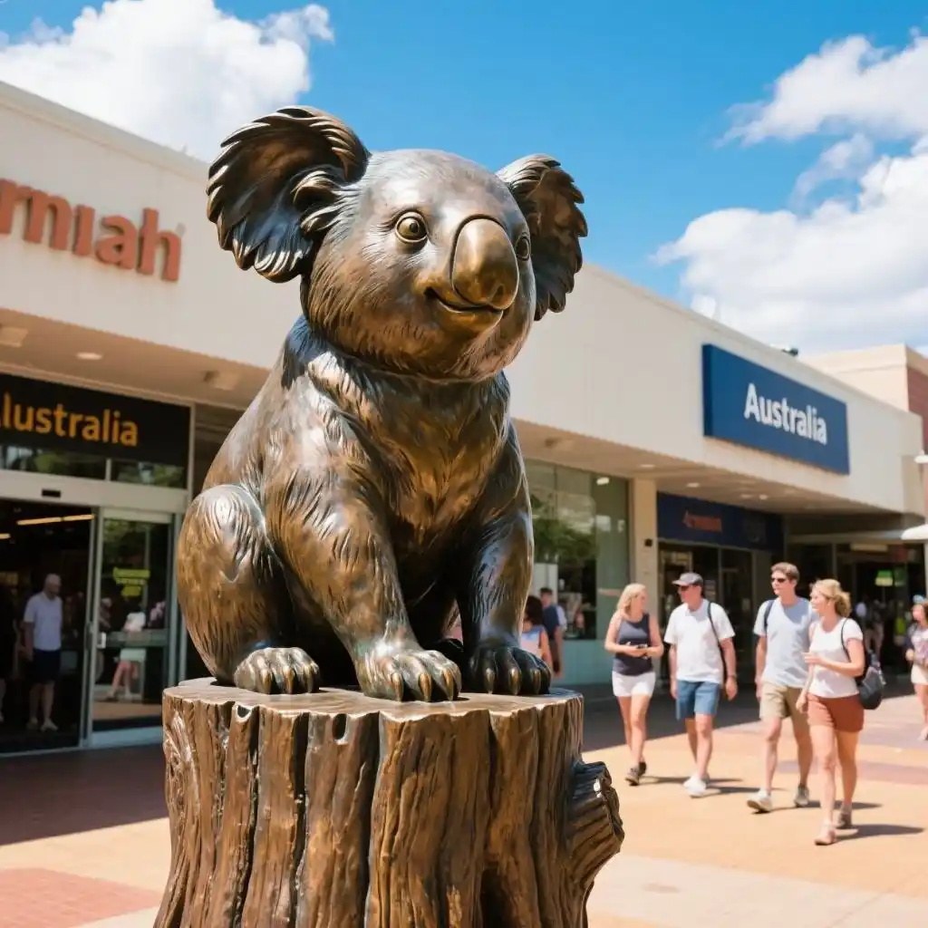 Giant Bronze Koala Bear Statue – Outdoor Animal Sculpture DZN93 Giant Bronze Koala Bear Statue – Outdoor Animal Sculpture DZN93-6