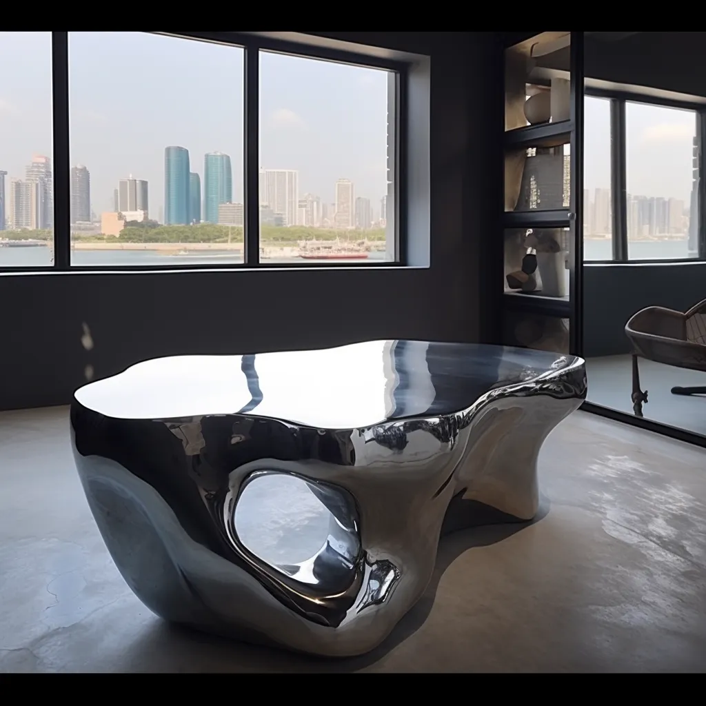 Metal Cool Office Desk Sculpture| High End Resolute Art DZN-25 Metal Cool Office Desk Sculpture| High End Resolute Art DZN-25-6