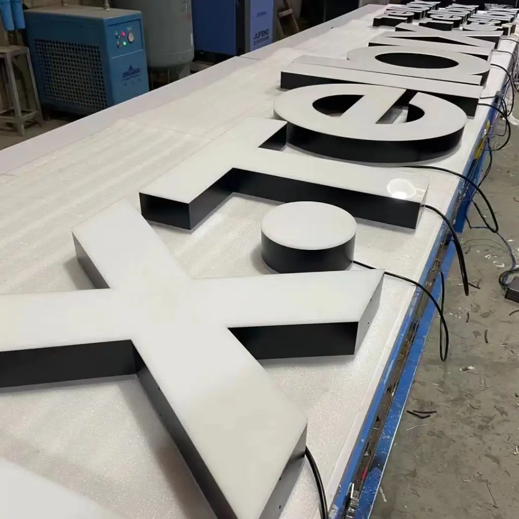 Large 3D Custom Company Logo | Creative Sculptures for Brand DZN104 Large 3D Custom Company Logo | Creative Sculptures for Brand DZN104-4