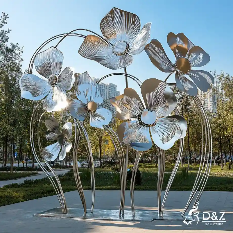 10 Awesome Metal Garden Flower Sculptures Decor 10 Awesome Metal Garden Flower Sculptures Decor 7