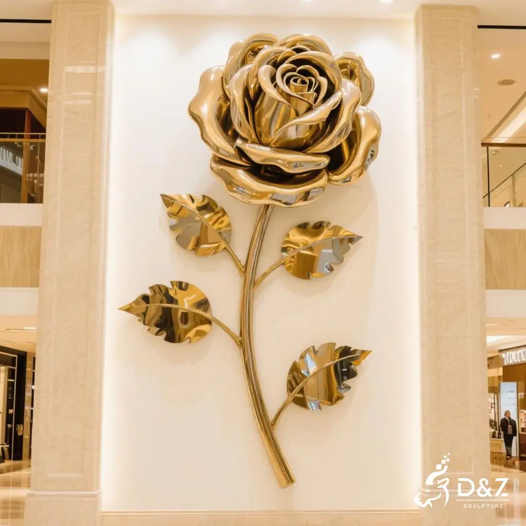 11 Timeless Rose & Classic Flower Sculptures for Garden Art 11 Timeless Rose & Classic Flower Sculptures for Garden Art 3