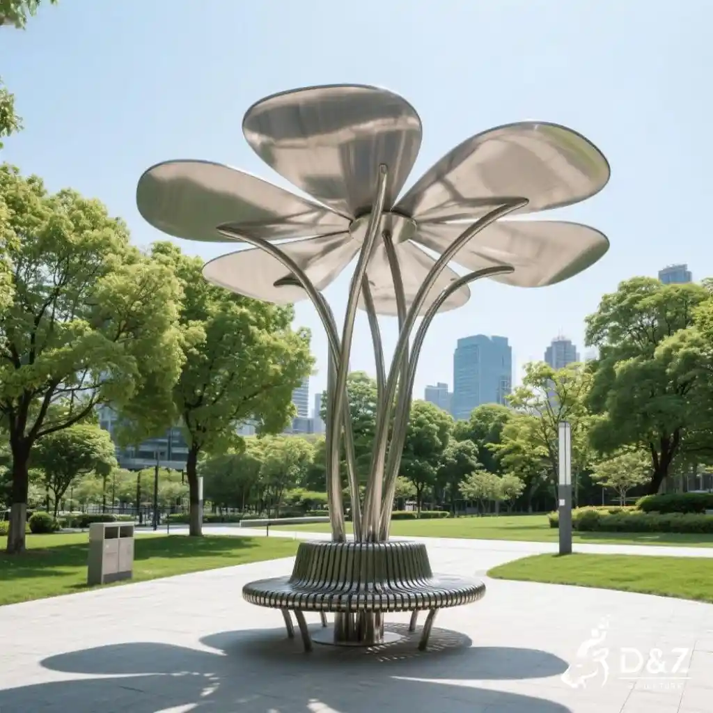 7 Functional Flower Garden Sculptures | Creative Modern Art 8