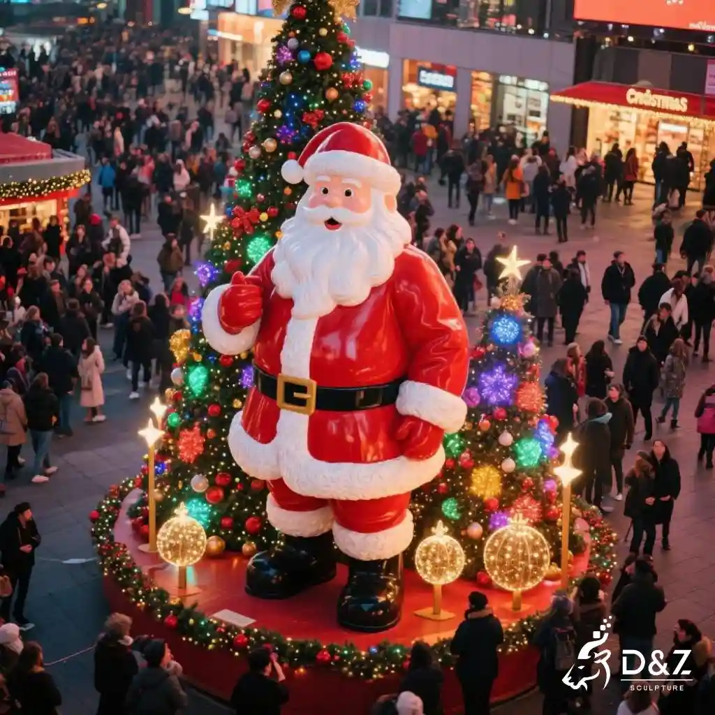 Large Santa Sculpture | Christmas Holiday Decor DZN267 Large Santa Sculpture | Christmas Holiday Decor DZN267-5