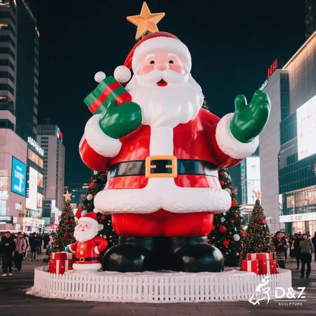 Large Santa Sculpture | Christmas Holiday Decor DZN267 Large Santa Sculpture | Christmas Holiday Decor DZN267-6